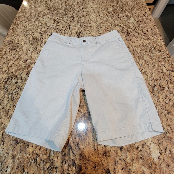 Lululemon Commision Shorts Light Heather Gray Chino Golf Men's Size 30X10 - Picture 2 of 9